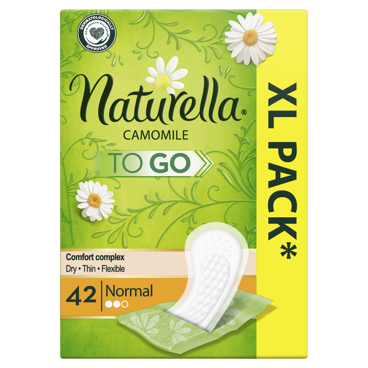naturella Ulošci dnevni liners camomile plus 42 kom