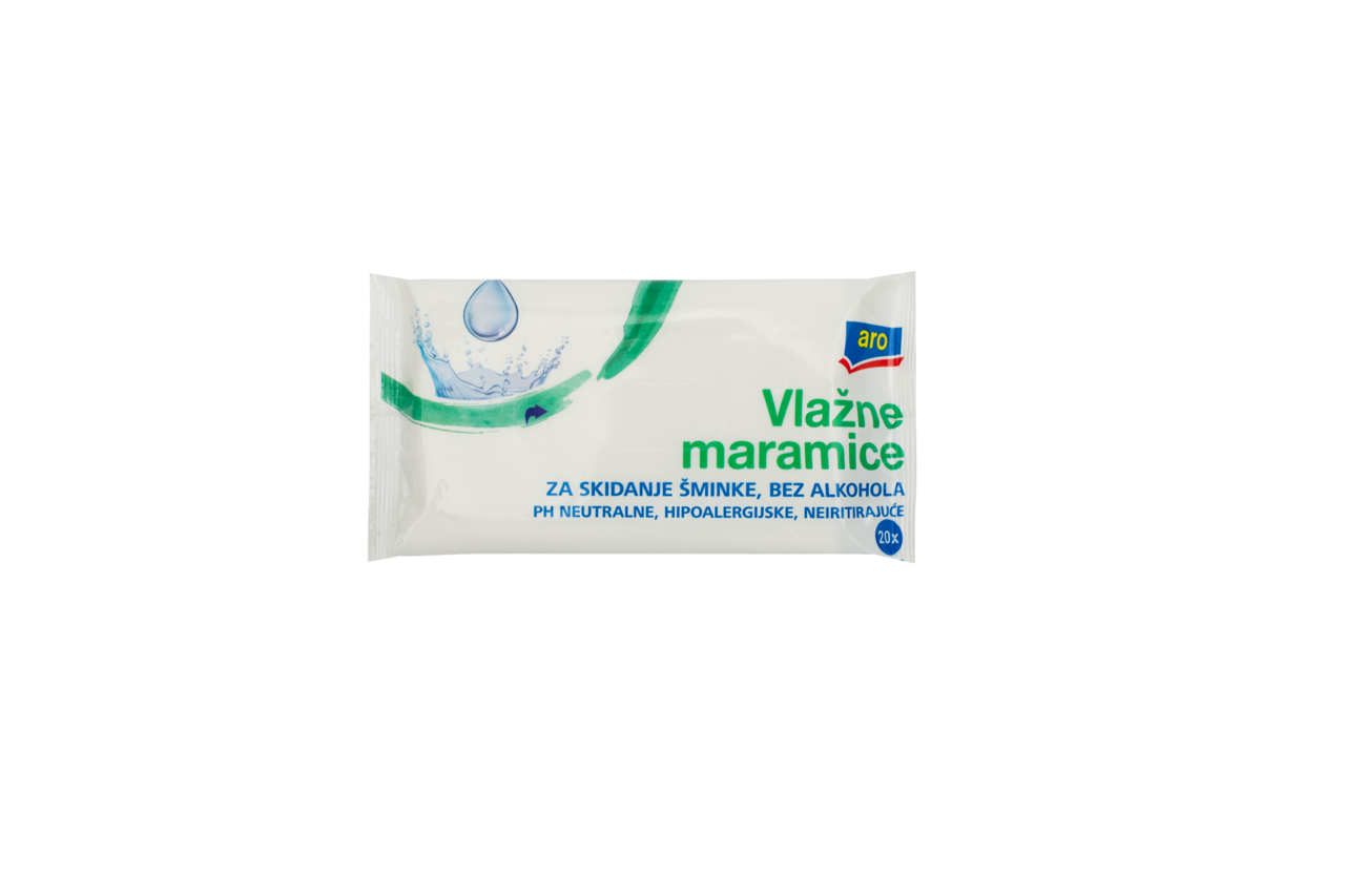 aro Vlažne maramice za skidanje šminke 20/1
