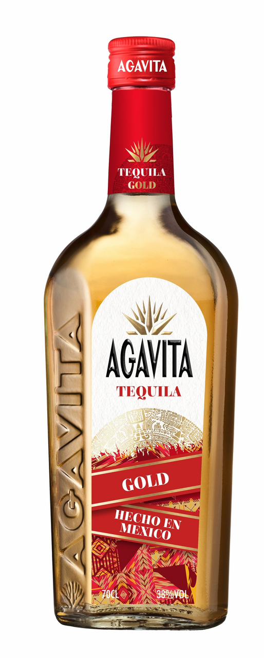AGAVITA Tekila gold 38% vol, 0,75 l