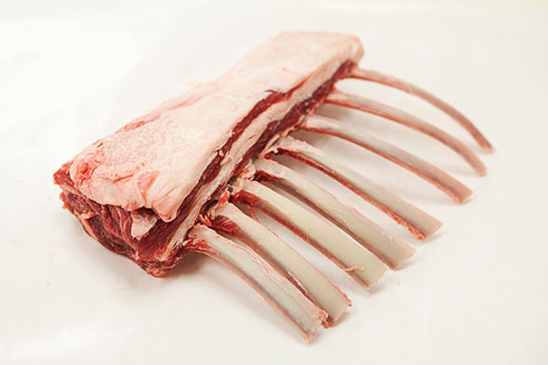 Zamrznuti jagnjeći saratoga rack
