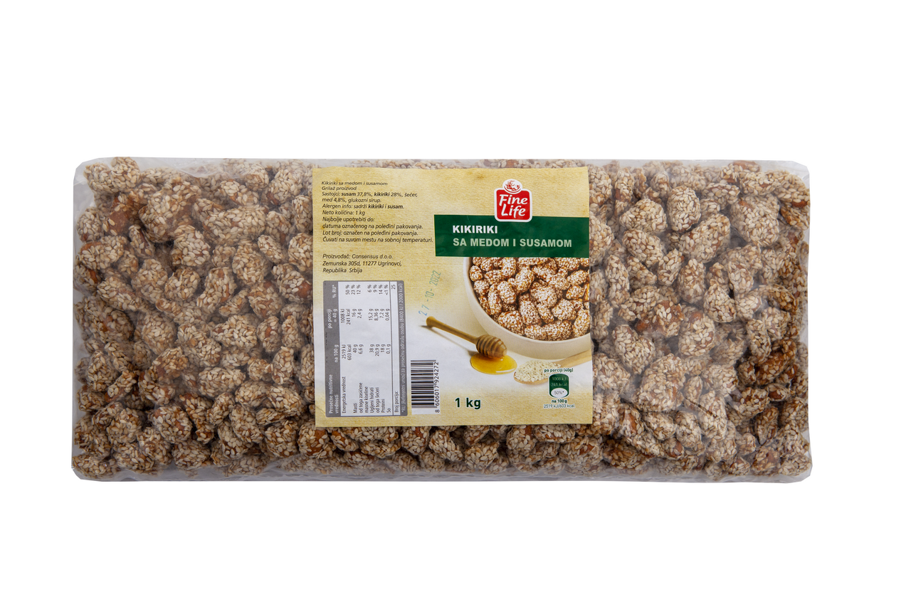 Fine Life Kikiriki med-susam 1 kg