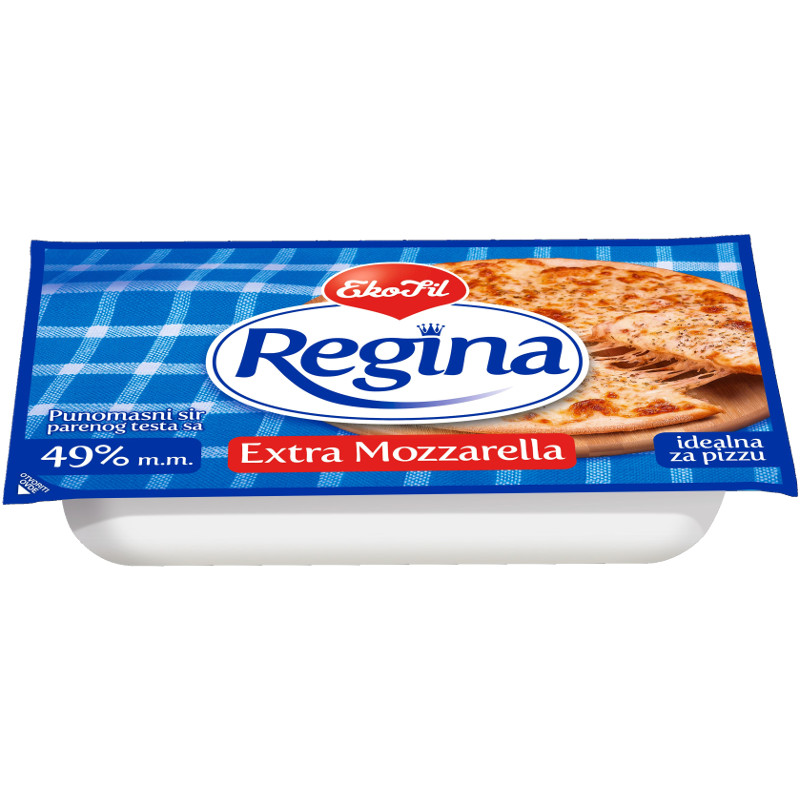 EkoFil Regina sir mocarela 49%m cca 1,5 kg