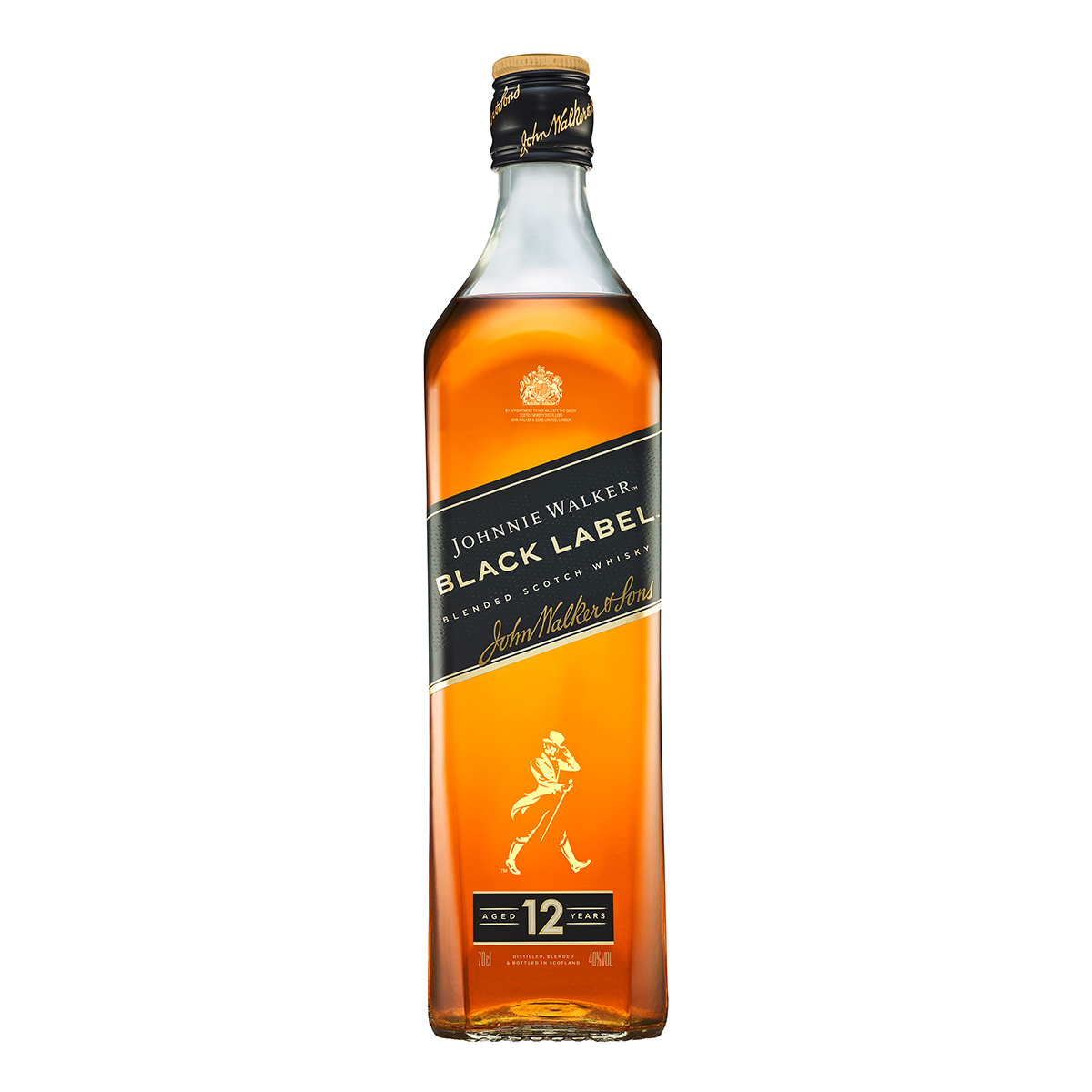 JOHNNIE WALKER Viski black label 40% vol 1 l