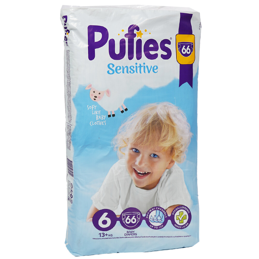 Pufies Pelene sensitive 6 extra large maxi pack