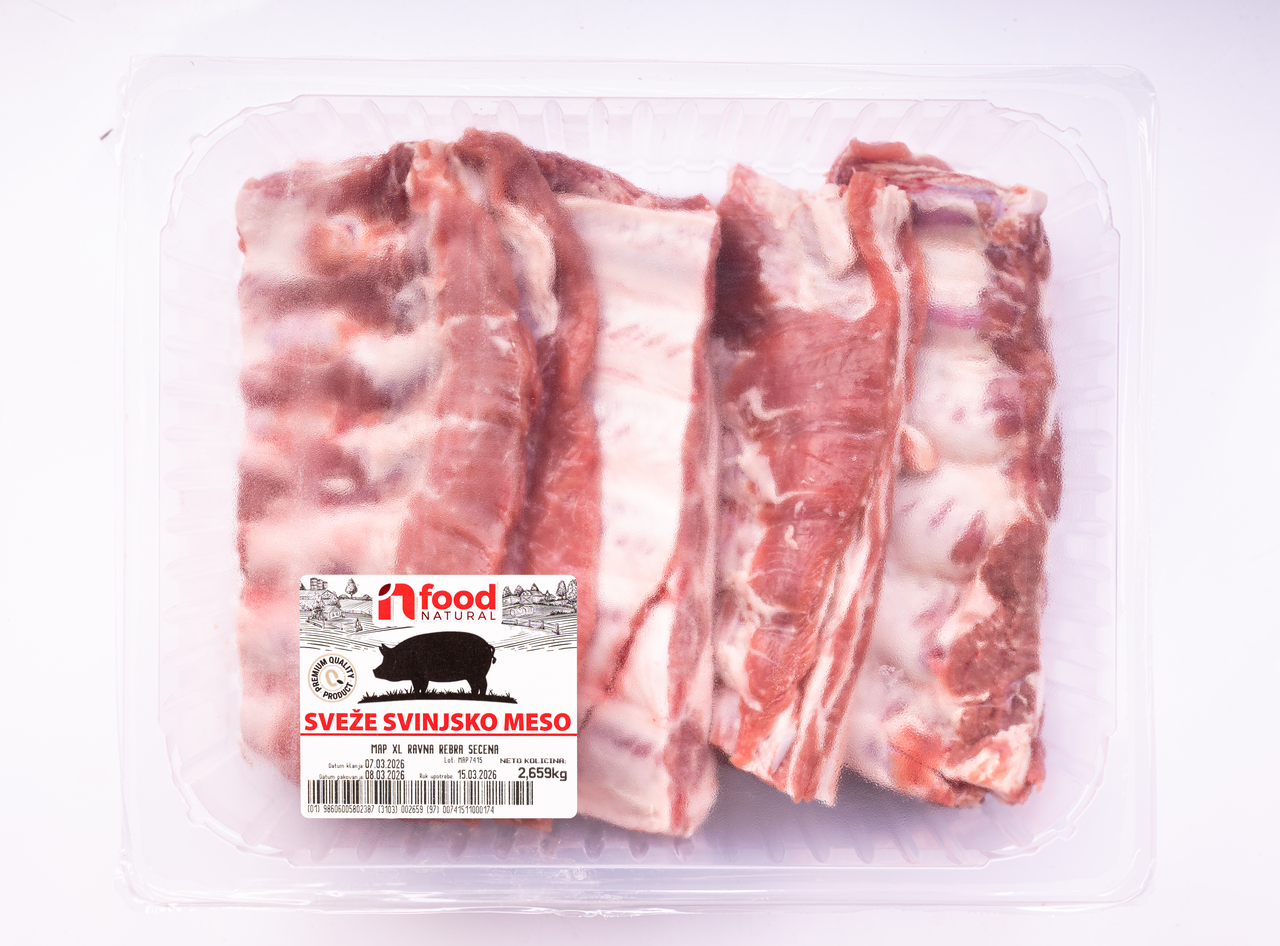 Svinjska rebara za roštilj cca 2,5 kg map xl