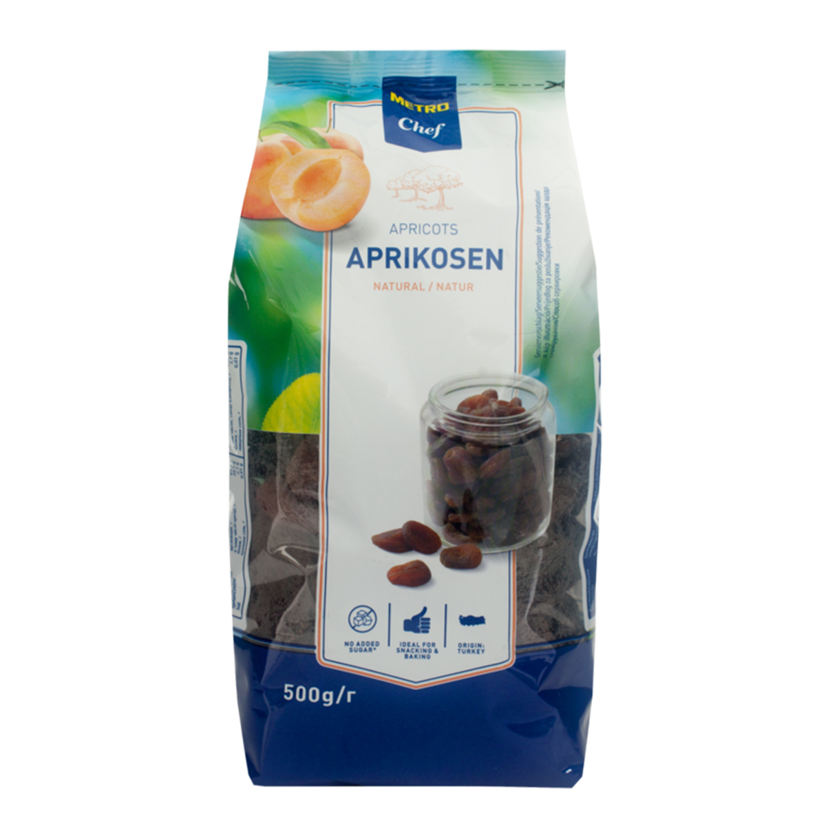 METRO Chef Sušena kajsija 500 g, kesa
