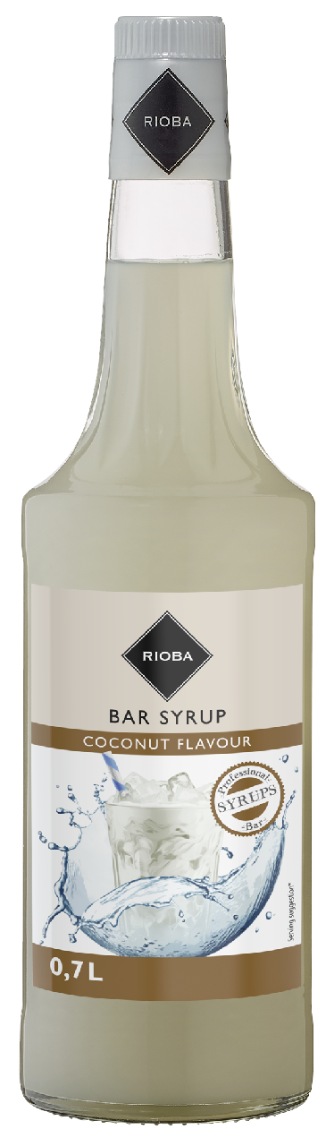 RIOBA Sirup bezalkoholni kokos 0,7 l nepovratna boca