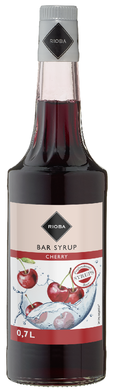 RIOBA Sirup bezalkoholni cherry 0,7 l nepovratna boca