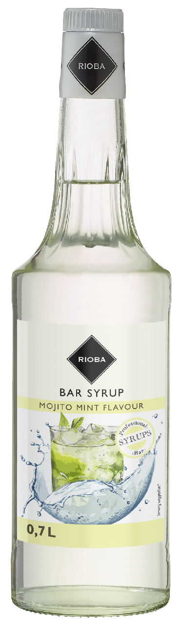 RIOBA Sirup bezalkoholni mojito mint 0,7 l nepovratna boca