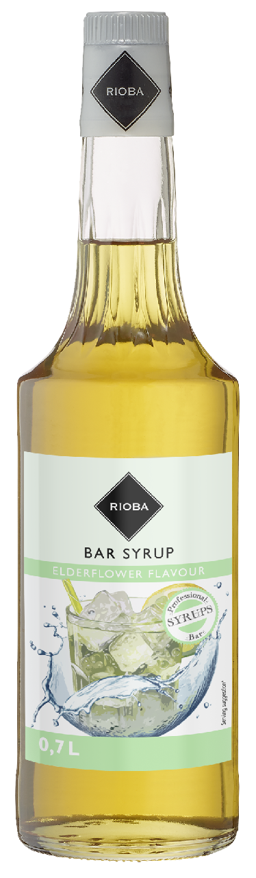 RIOBA Sirup bezalkoholni zova 0,7 l nepovratna boca