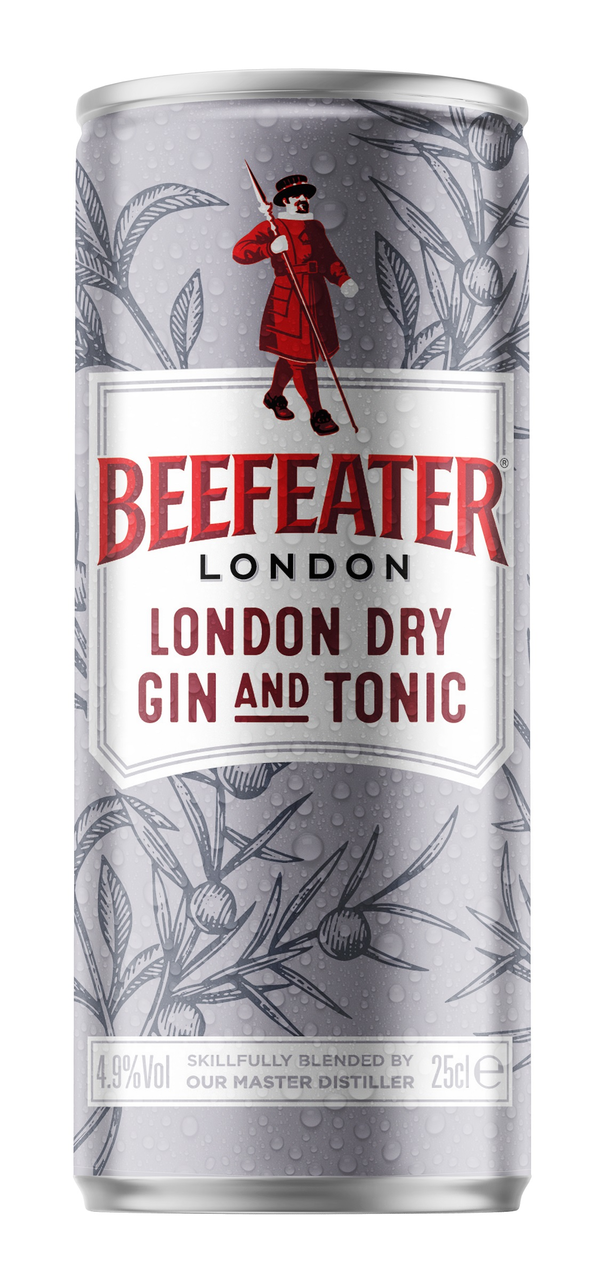BEEFEATER Džin&tonic dry 0,25 l