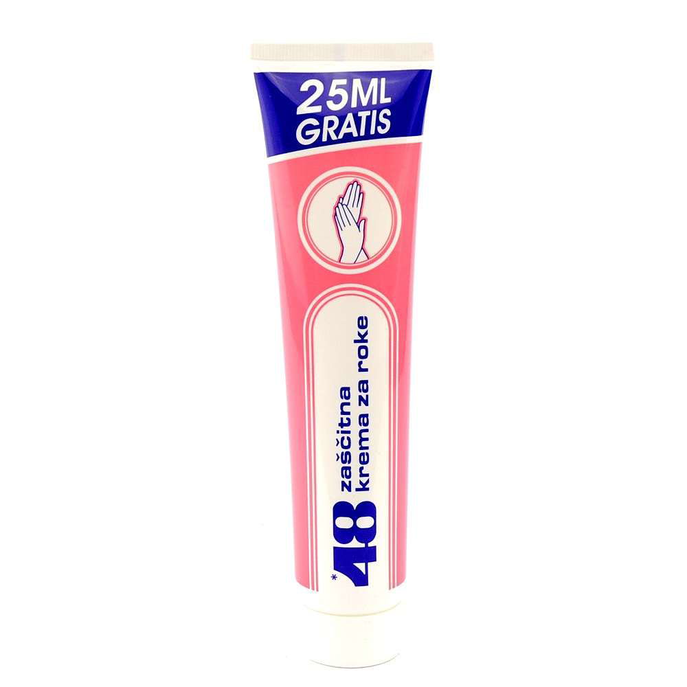 48 Zaštitna krema za ruke 100 ml + 25 ml gratis, 125 ml