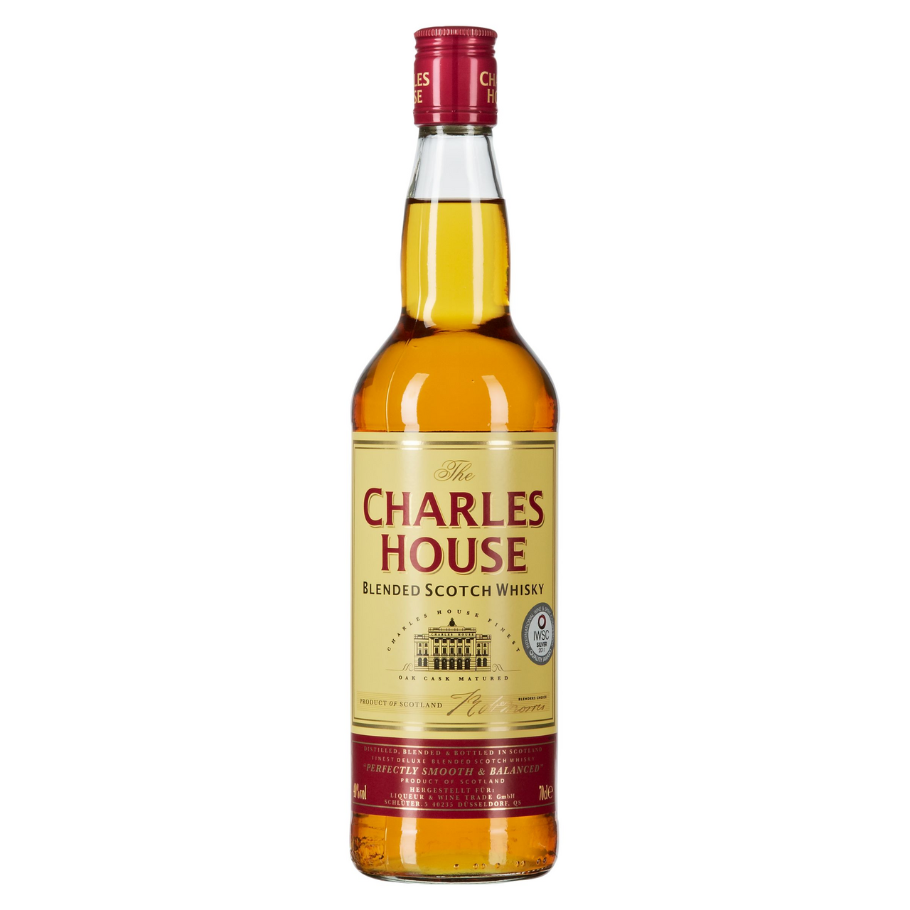 THE CHARLES HOUSE Viski mešani škotski 3 godine star 40% vol 0,7 l