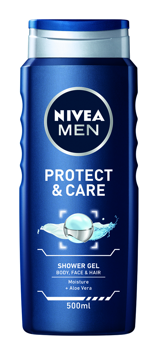 NIVEA Gel za tuširanje za muškarce protect & care 500 ml