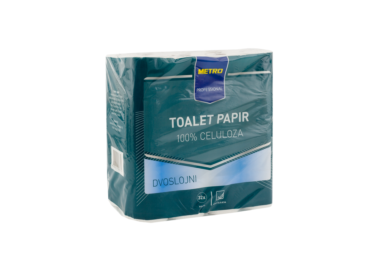 METRO PROFESSIONAL Toalet papir dvoslojni 32/1