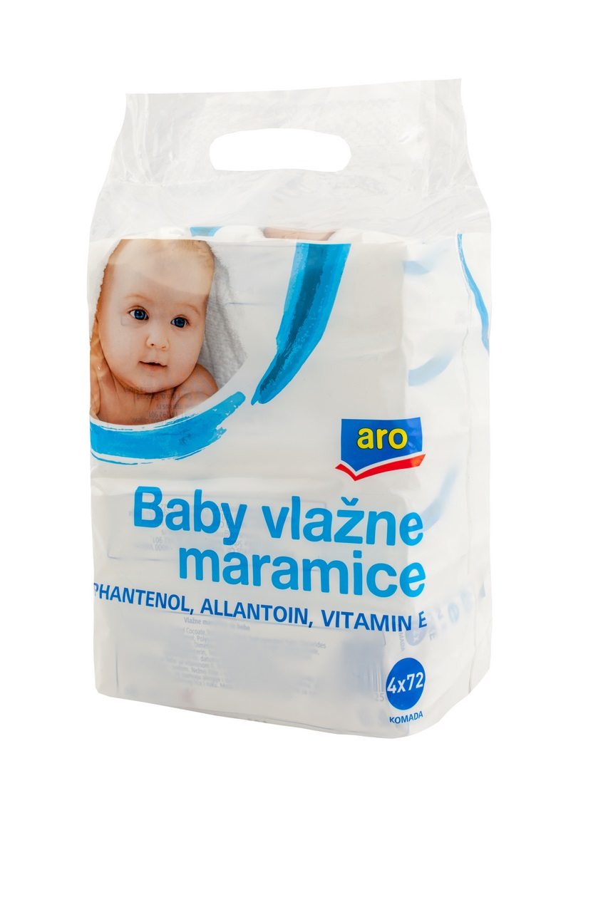 aro Vlažne maramice baby 4X72 kom