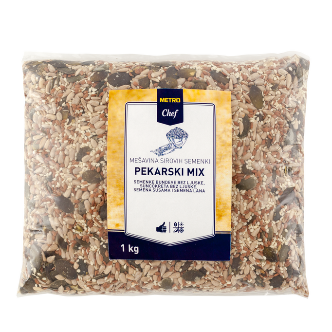 METRO Chef Mešavina svežeg semena pekarski mix 1 kg