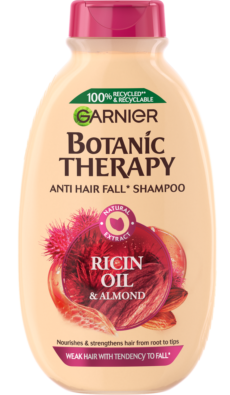 GARNIER Botaníc THERAPY Šampon za kosu ulje ricinusa i badem 400 ml