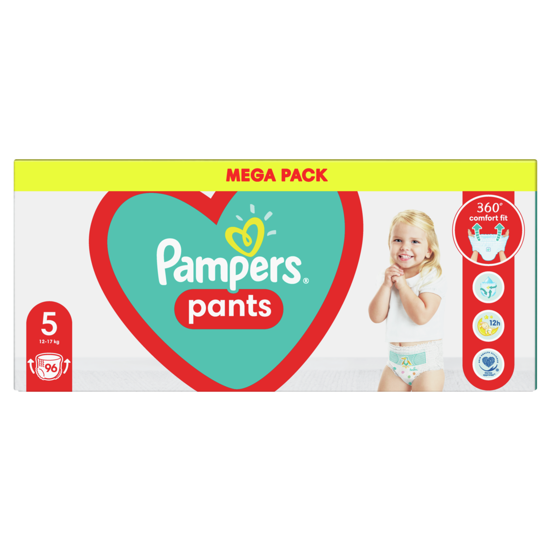 Pampers Pelene pants mb 5 junior 96 komada u pakovanju
