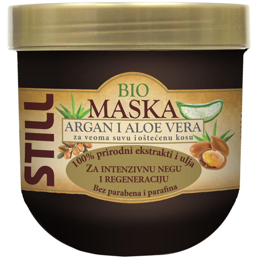 STILL Bio maska za kosu argan i aloe vera 500 ml