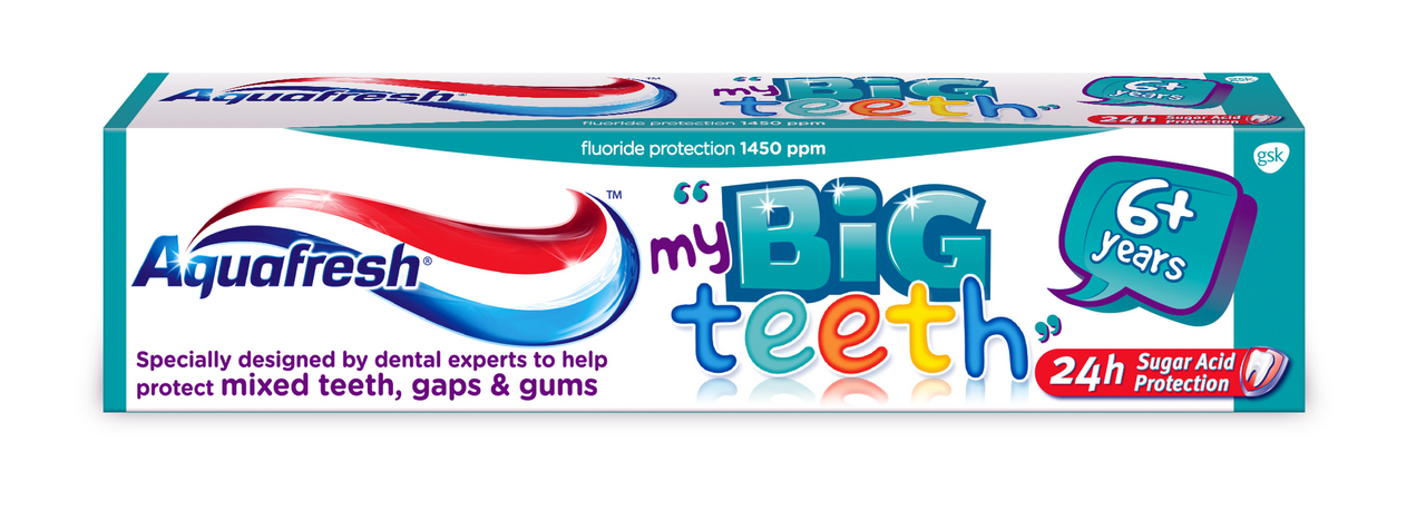 Aquafresh Pasta za zube za decu big teeth 50 ml