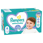 Pampers pelene active baby 6 large, 13-18 kg, 96/1 mega box