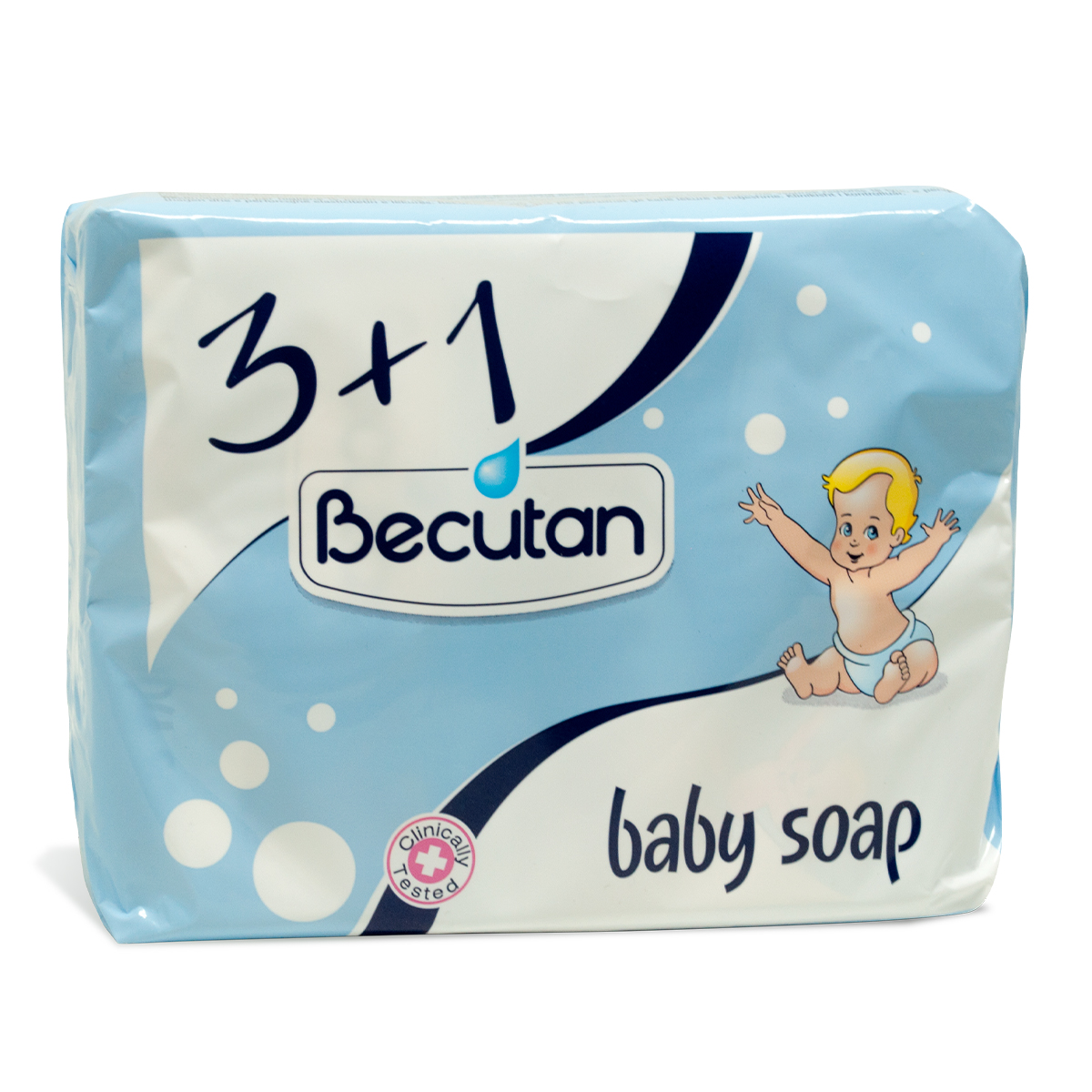 Becutan Sapun za bebe 90 g X 4 kom (3+1 gratis), 360 g