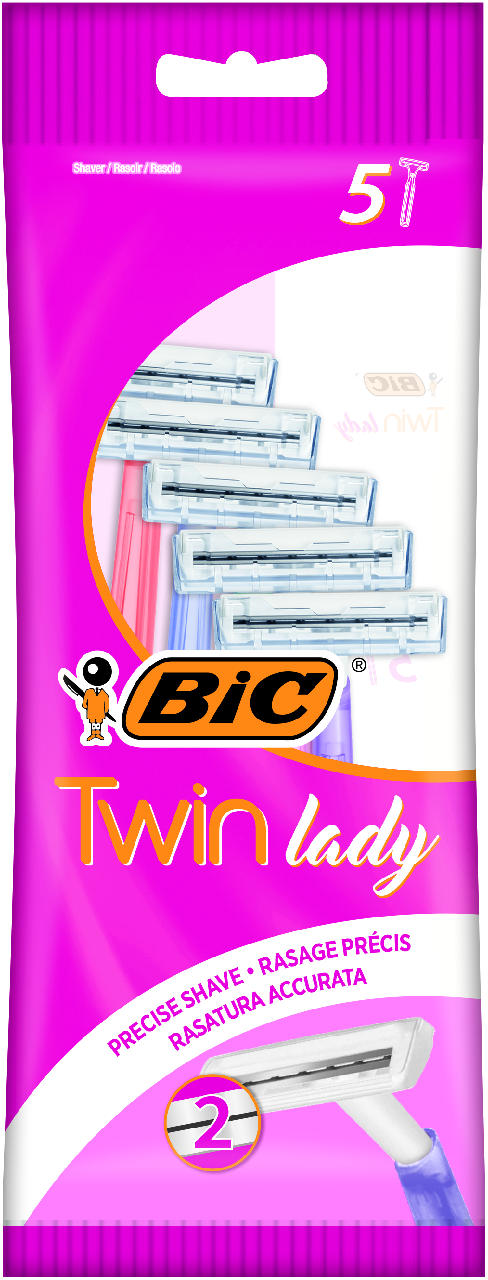 BiC Jednokratni brijač ženski twin lady 5/1