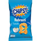 CHIPSY Čips rebrasti tzatziki 140 g kesa