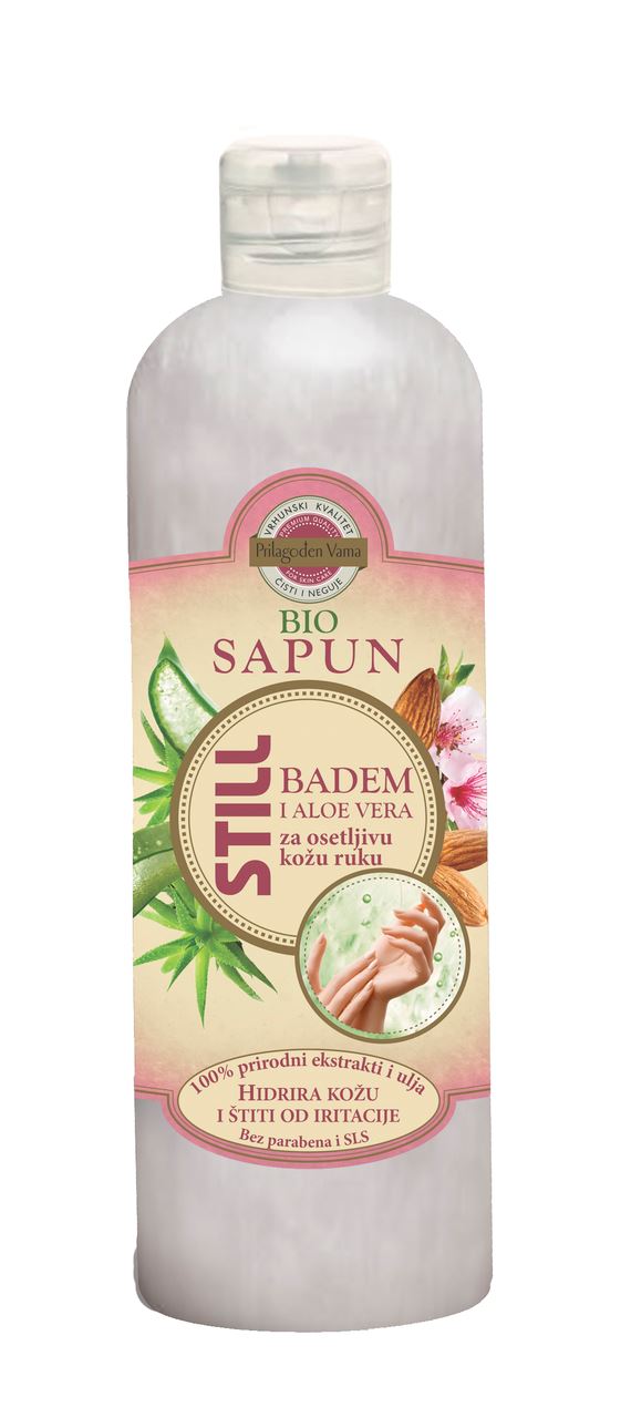 Sapun tečni bio badem aloe vera Still 1l