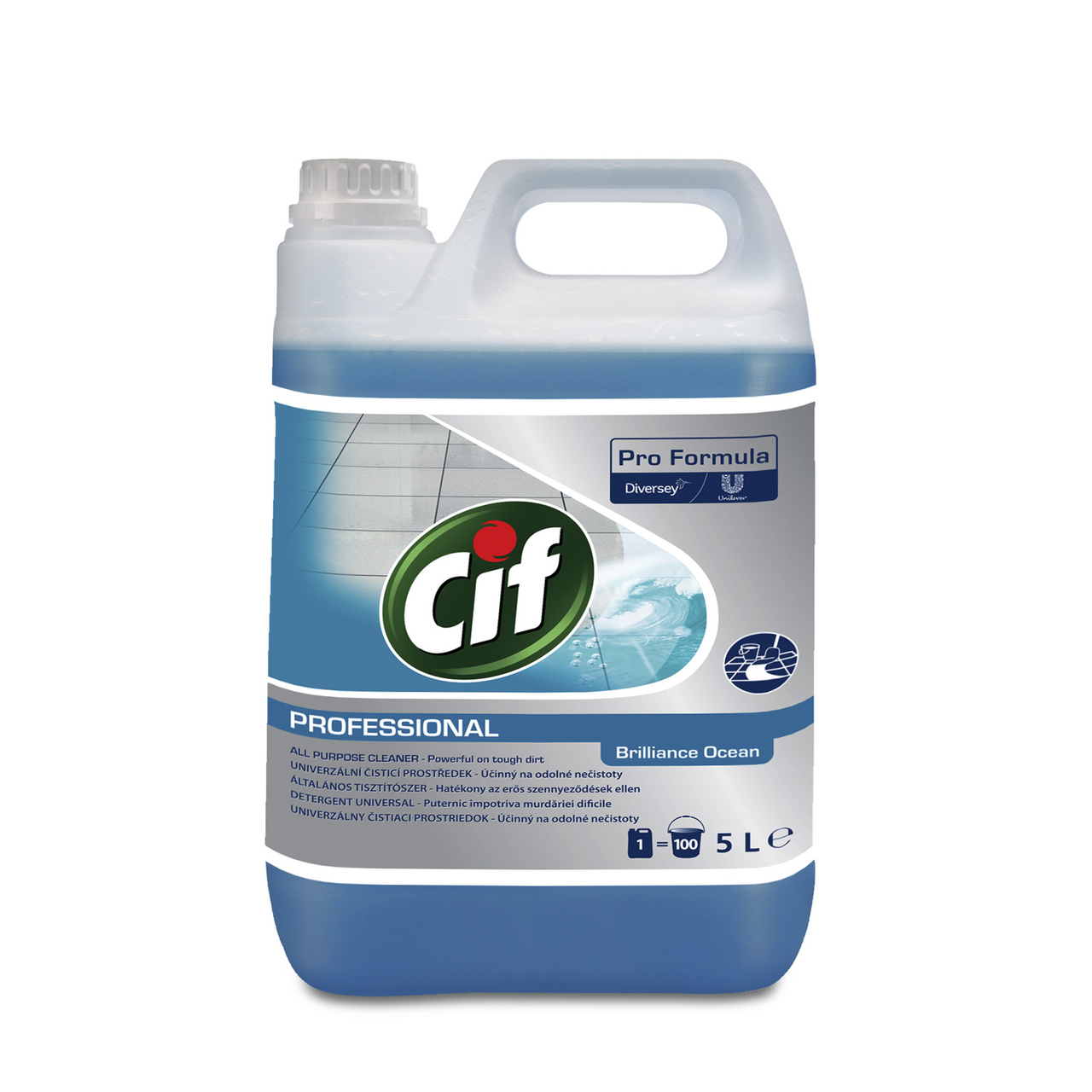 Cif PROFESSIONAL Sredstvo za višenamensko čišćenje brilliance ocean 5 l