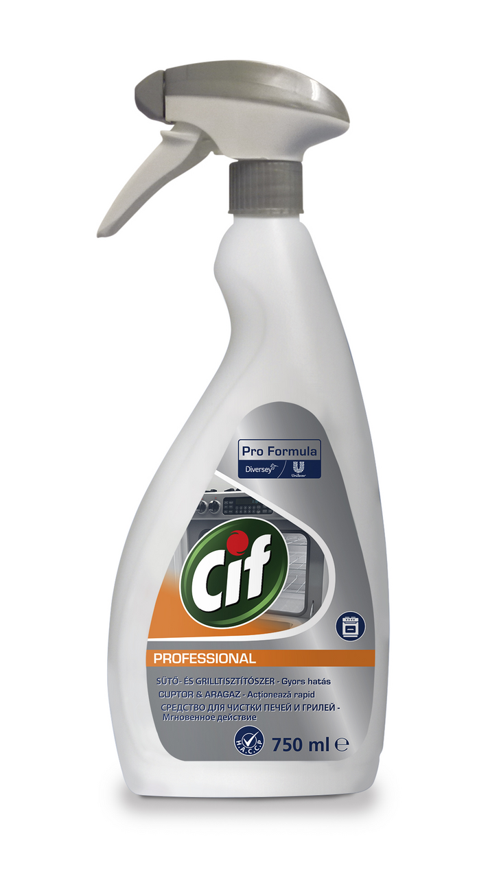 Cif PROFESSIONAL Sredstvo za čišćenje pećnica i grilova 750 ml