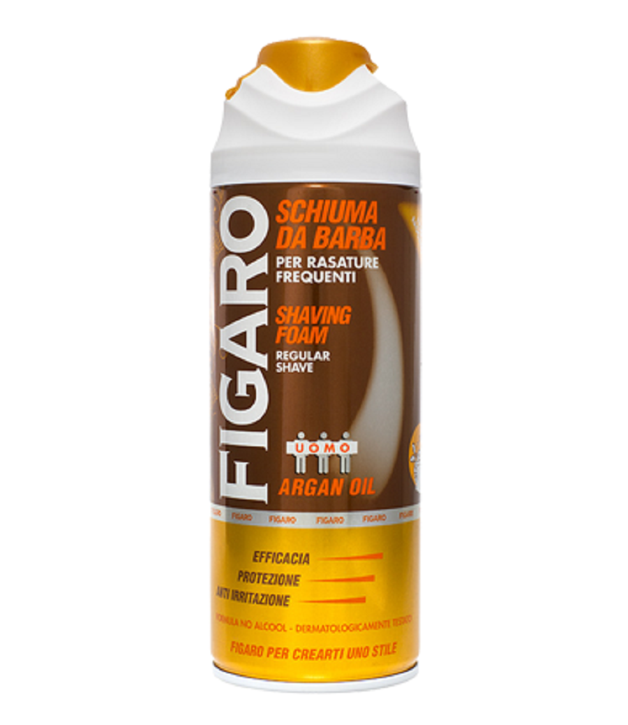 FIGARO Pena za brijanje argan 400 ml