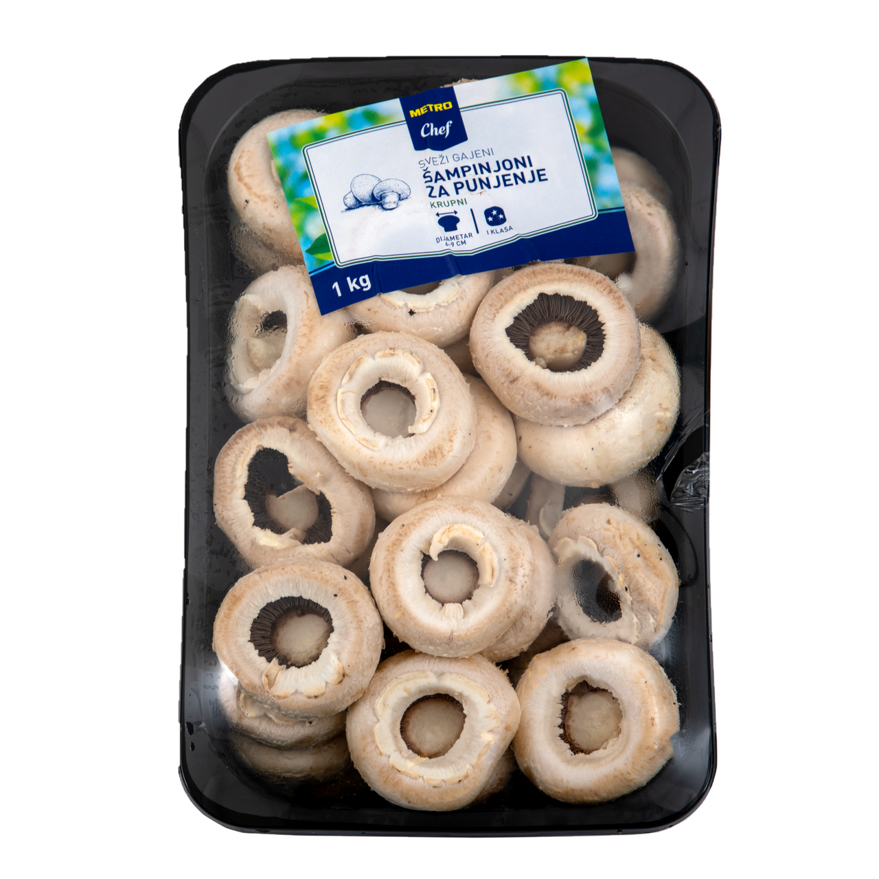 METRO Chef Pečurke šampinjoni krupni za punjenje 1 kg