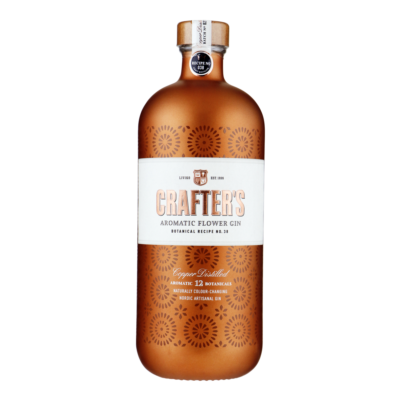 CRAFTER’S Džin aromatic flower 44,3% vol 0,7 l