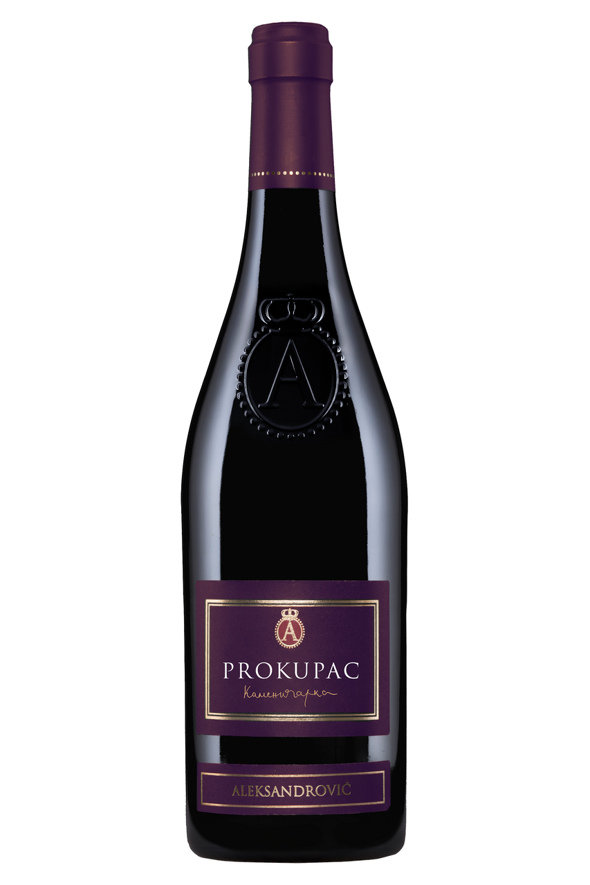ALEKSANDROVIĆ Vino crveno prokupac 0,75 l flaša