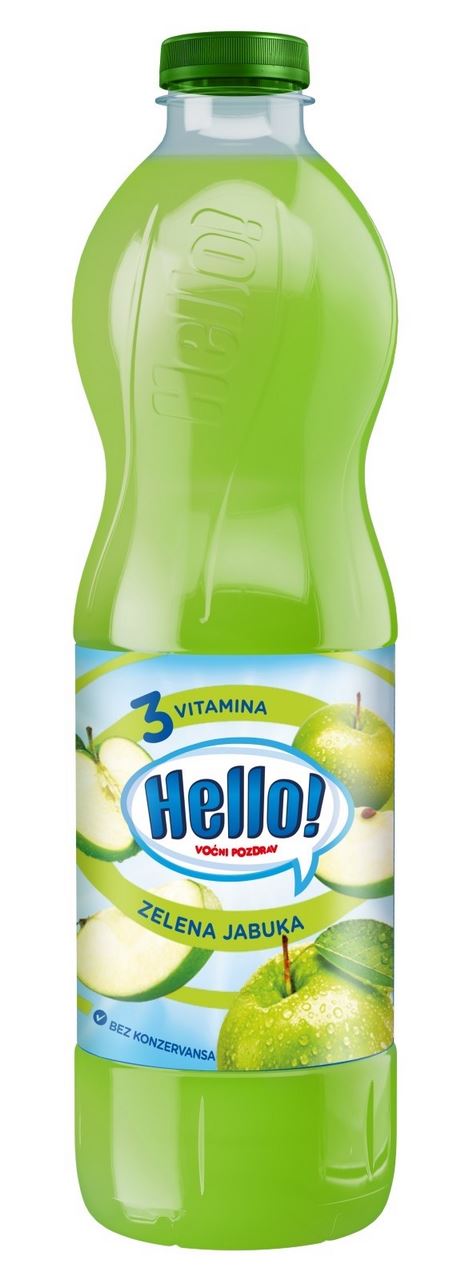 Sok helo zelena jabuka 1.5 c vitamin