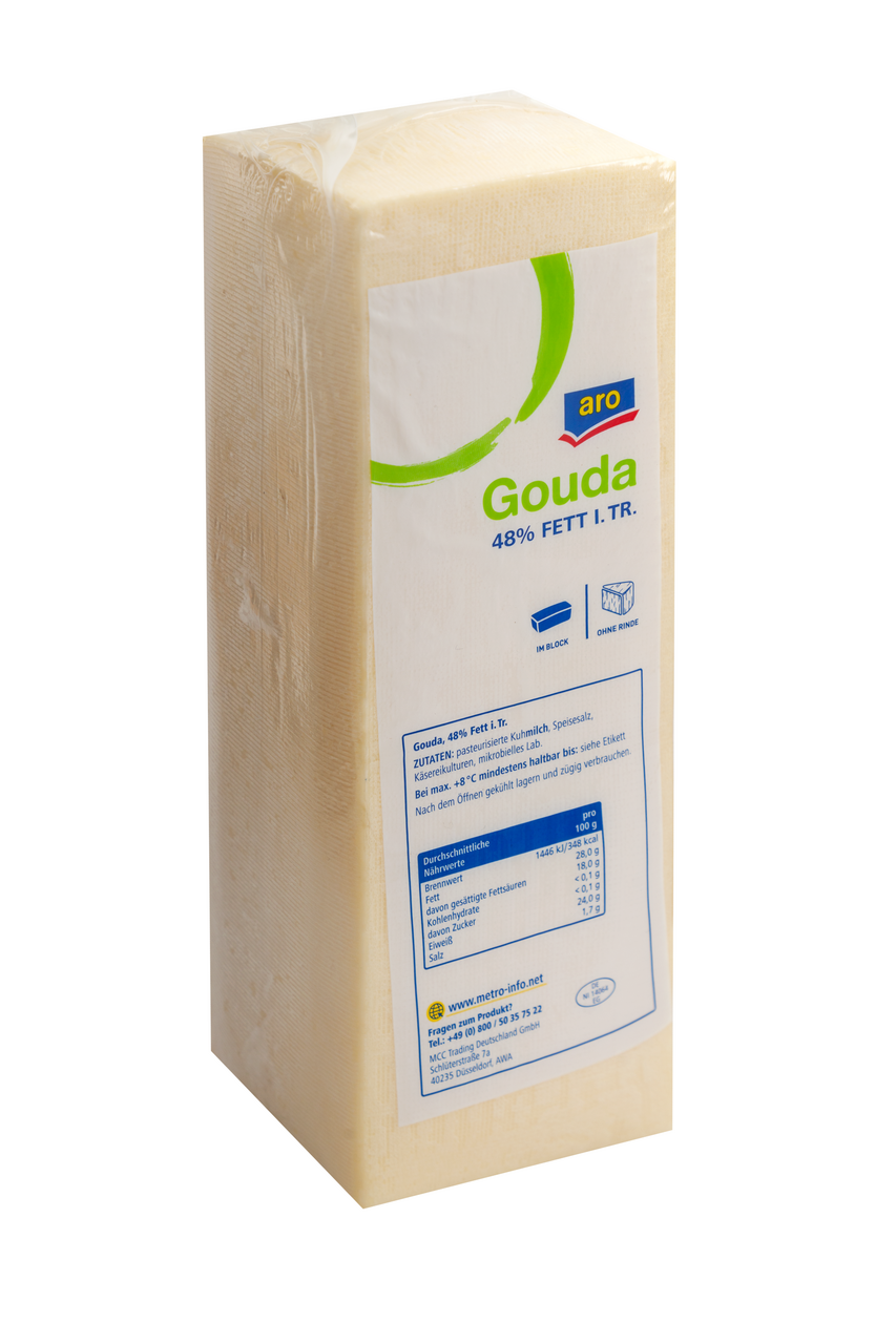 aro Sir gouda 48 % mlečne masti cca 3 kg