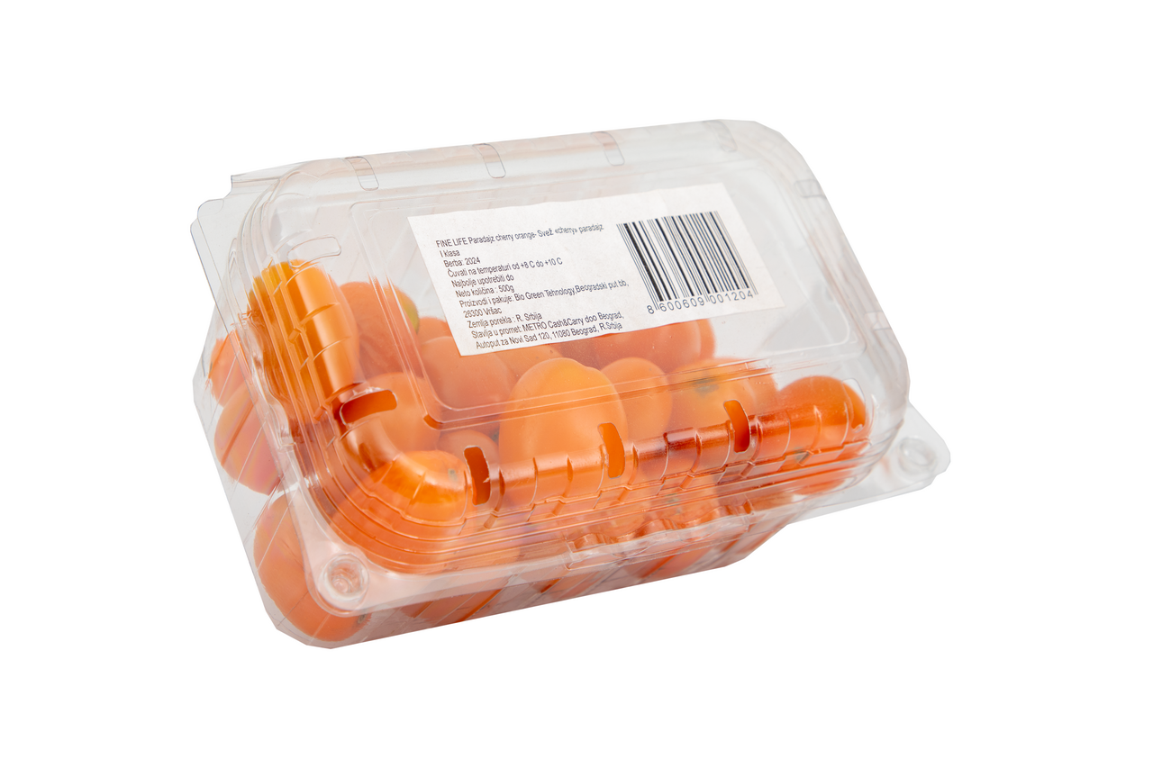 Fine Life Paradajz cherry oranž 500 g