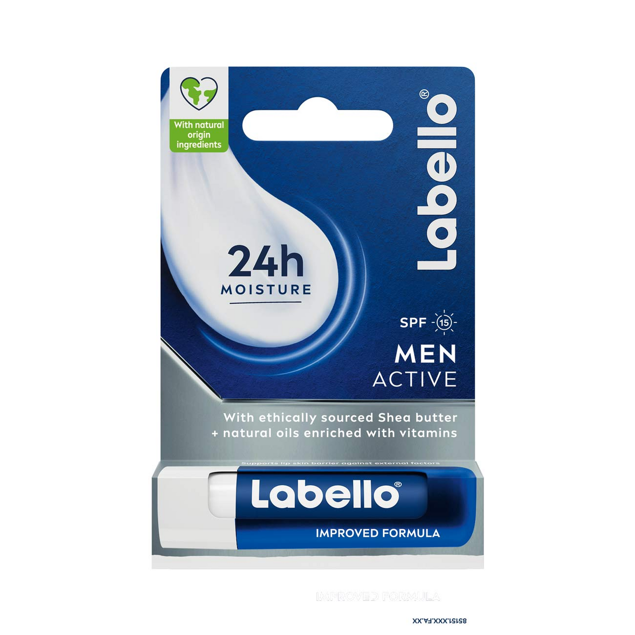 Labello Balzam za usne active for men 4,8 g