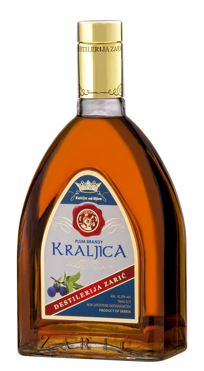 DESTILERIJA ZARIĆ Rakija kraljica šljivovica 42% vol 0,7 l