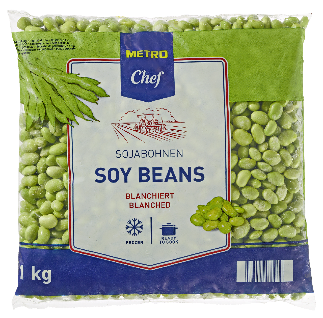 METRO Chef Zamrznuta zrna soje 1 kg