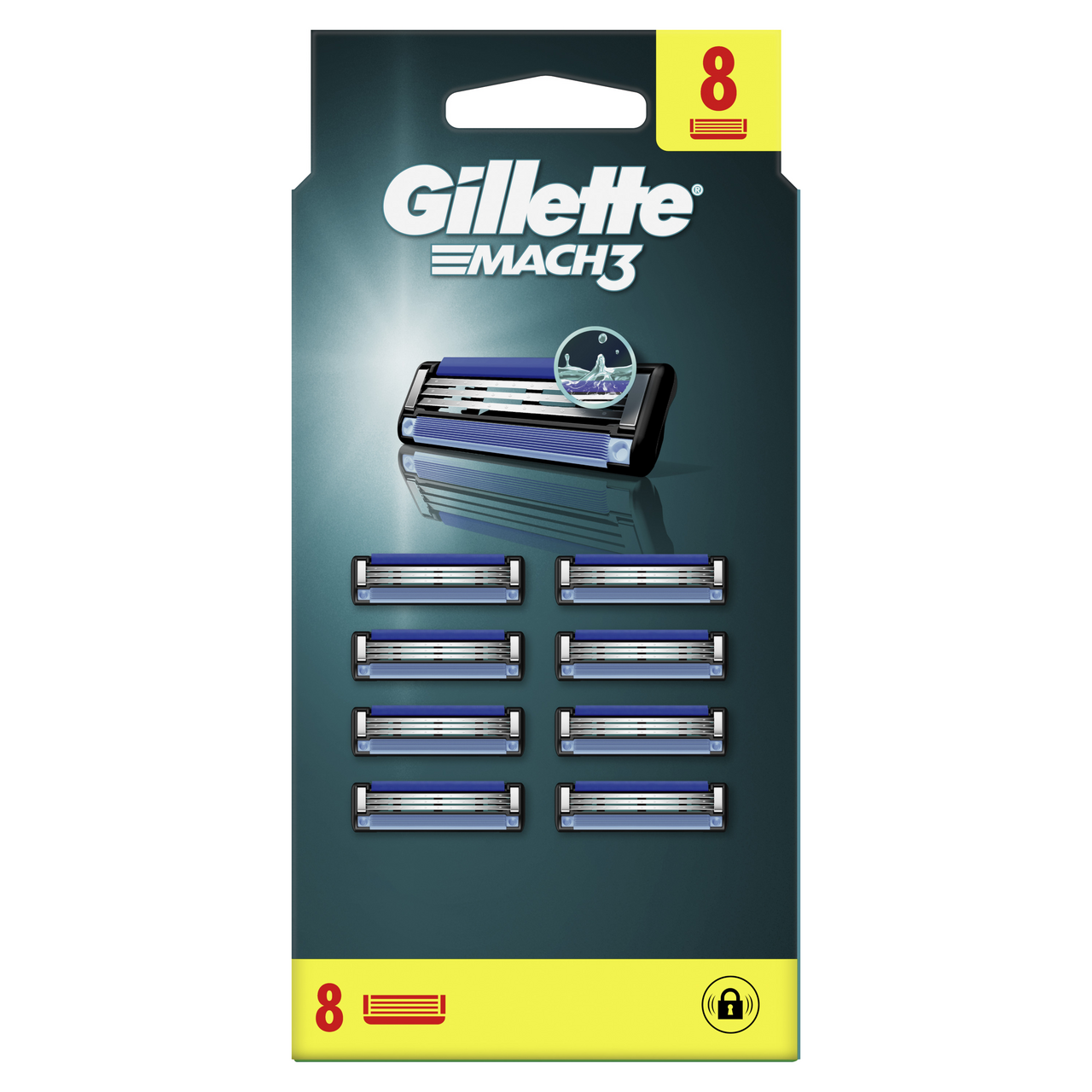Gillette Dopune za muški brijač mach 3, 8 komada
