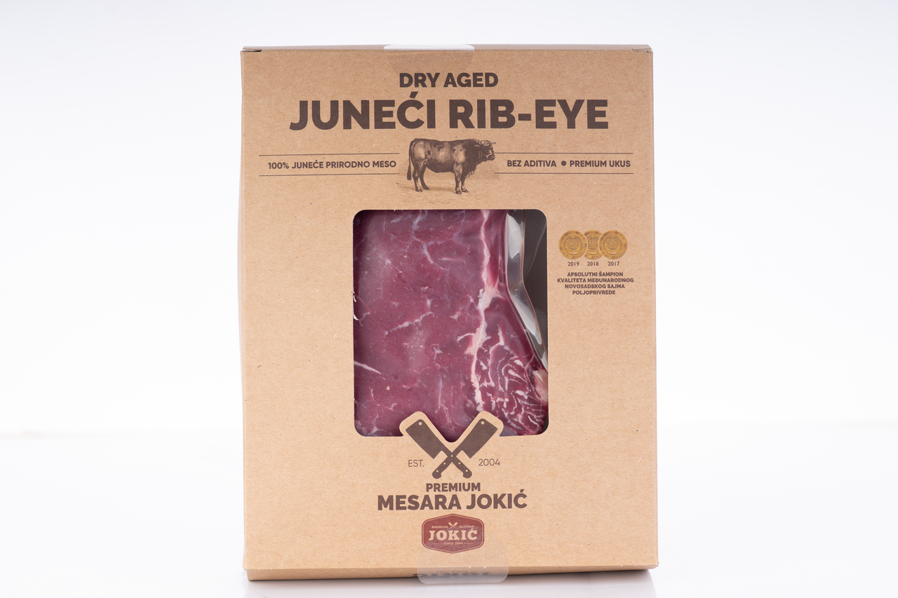 PREMIUM MESARA JOKIĆ Juneći rib eye bez kostiju komad vakuum