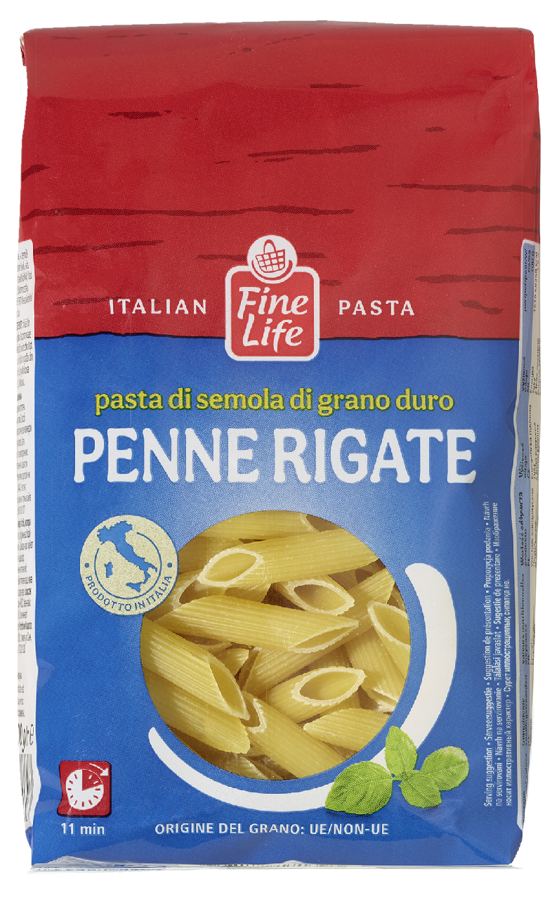 Fine Life Testenina penne rigate 500 g
