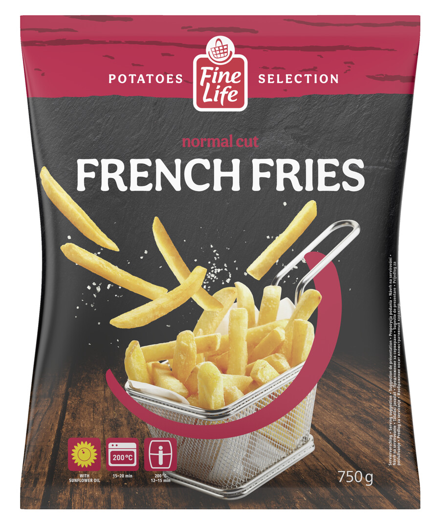 Fine Life Zamrznuti pomfrit 9 x 9 mm, 750 g