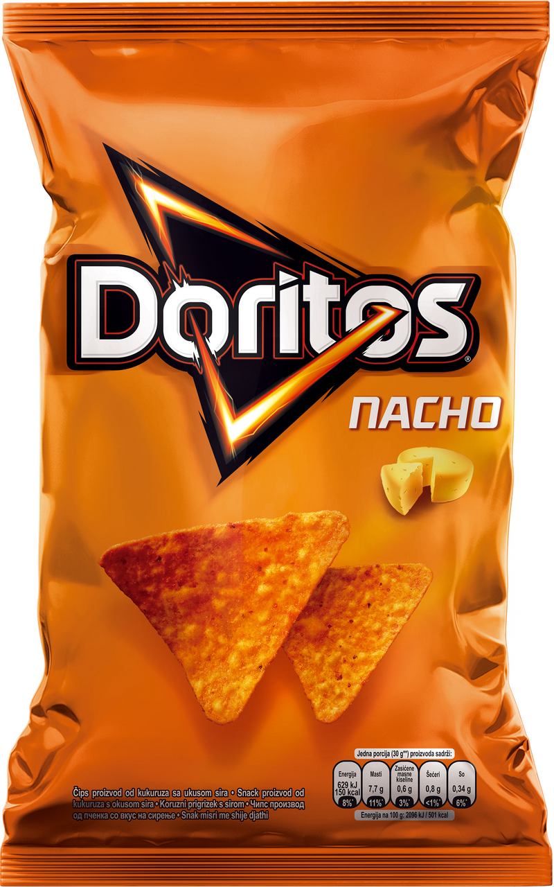 Doritos Čips tortilja nacho cheese 90 g