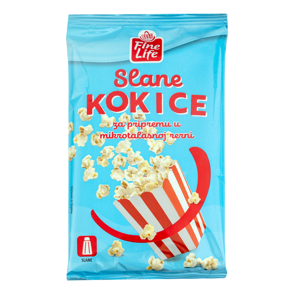 Fine Life Kokice slane za pripremu u mikrotalasnoj pećnici 100 g