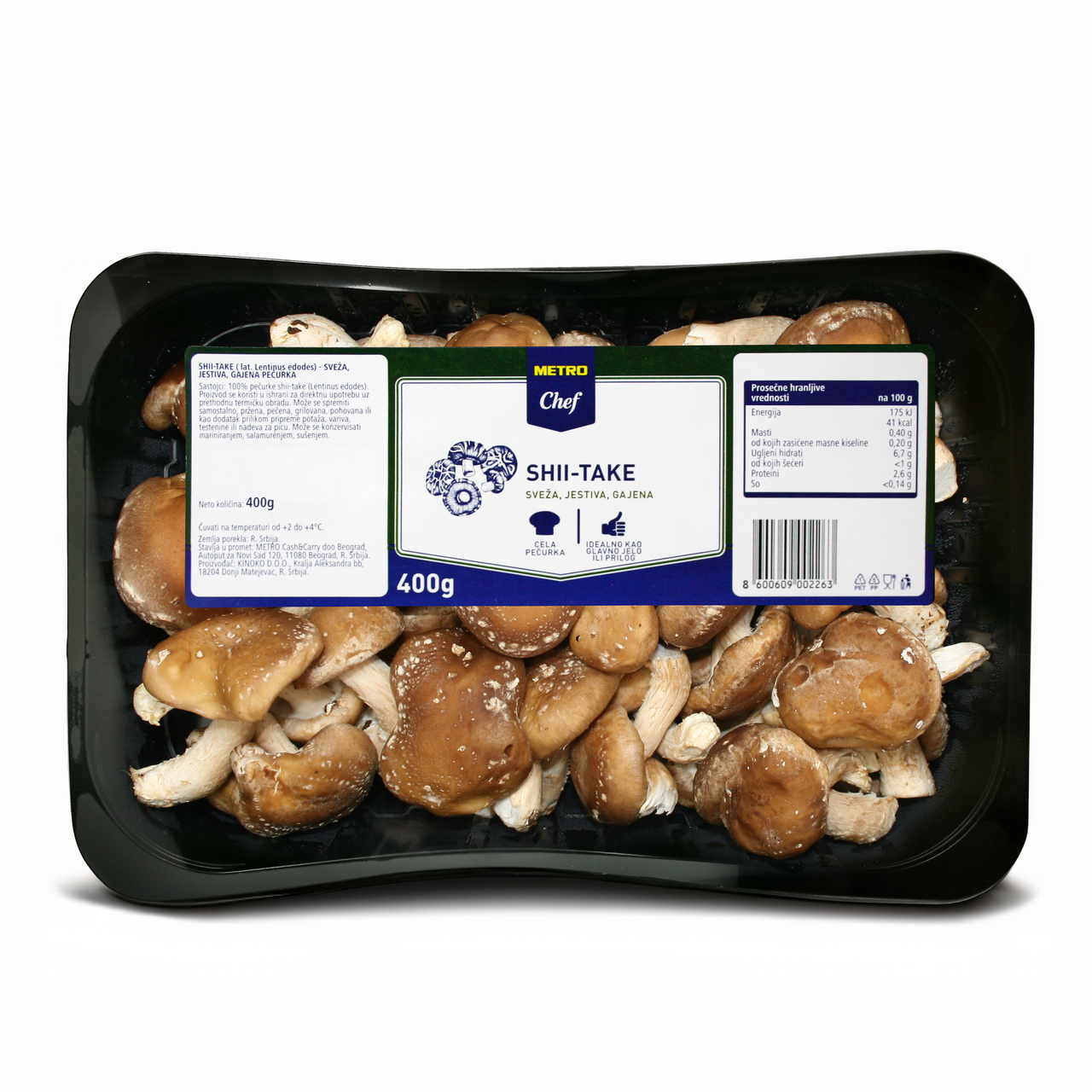 METRO Chef Pečurke šitake cele 400 g