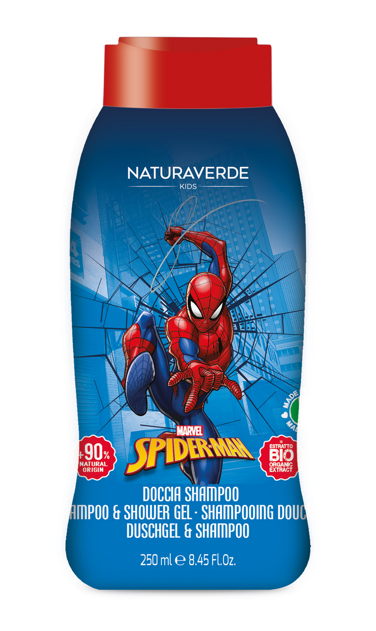 SPIDERMAN Šampon i gel za tuširanje za decu 250 ml